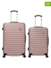 Les P´tites Bombes 2-delige hardcase-trolleyset "Munich" lichtroze