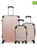 Les P´tites Bombes 3-delige hardcase-trolleyset beige