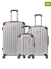 Les P´tites Bombes 3tlg. Hardcase-Trolleyset in Grau