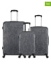 Les P´tites Bombes 3tlg. Hardcase-Trolleyset "Nais" in Anthrazit