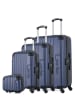 Les P´tites Bombes 4-delige hardcase-trolleyset "Hambourg-c" donkerblauw