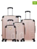 Les P´tites Bombes 4-delige hardcase-trolleyset beige