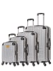 Les P´tites Bombes 4tlg. Hardcase-Trolleyset in Grau
