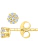 Diamant Exquis Gold-Ohrstecker mit Diamanten