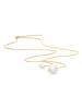 Revoni Gold-Halskette mit Perlen - (L)45 cm