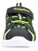 Kangaroos Halbsandalen "KI-Rock Lite EV" in Anthrazit/ Dunkelblau/ Grün
