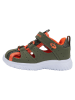 Kangaroos Halbsandalen in Khaki/Orange