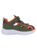 Kangaroos Halbsandalen in Khaki/Orange