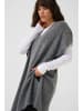 Kaffe Poncho in Grau