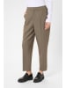 Kaffe Hose in Beige/ Schwarz