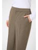 Kaffe Hose in Beige/ Schwarz