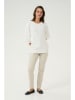 Kaffe Pullover in Creme