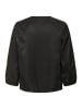 Kaffe Bluse in Schwarz