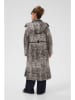 Cream Płaszcz zimowy w kolorze szarobrązowym