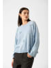 Soaked in Luxury Pullover in Hellblau