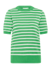SAINT TROPEZ Gebreid shirt groen
