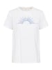 SAINT TROPEZ Koszulka w kolorze białym