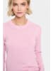SAINT TROPEZ Sweter w kolorze jasnoróżowym