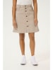 CULTURE Spódnica dżinsowa w kolorze beżowym