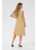 CULTURE Sukienka w kolorze beżowym