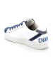 Primigi Leren sneakers wit/donkerblauw