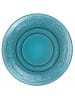 Villa d´Este 6-delige set: ontbijtborden "Ocean" blauw/turquoise - Ø 15 cm