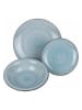Villa d´Este 18-delig tafelservies "Ocean" blauw/turquoise