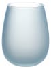 Villa d´Este 6-delige set: glazen "Happy Hour" blauw/groen - 500 ml
