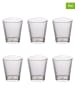 Villa d´Este 6er-Set: Wassergläser "Nice" in Transparent - 350 ml