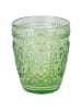 Villa d´Este 6-delige set: glazen "Imperial" groen/transparant - 300 ml