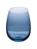 Villa d´Este 6er-Set: Gläser "Happy Hour" in Blau/ Türkis/ Transparent - 500 ml