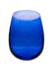 Villa d´Este 6-delige set: glazen "Happy Hour" blauw/turquoise/transparant - 500 ml