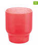 Villa d´Este 6-delige set: glazen "Unico Bubbles" rood - 325 ml