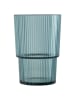 Villa d´Este 12-delige set: drinkbekers "Unico" blauw - 420 ml