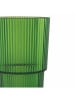 Villa d´Este 12-delige set: drinkbekers "Unico" groen - 420 ml