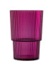 Villa d´Este 12er-Set: Trinkbecher "Unico" in Pink/ Rosa/ Lila - 420 ml