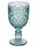 Villa d´Este Kieliszki (6 szt.) w kolorze błękitno-turkusowo-granatowym - 280 ml