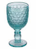 Villa d´Este 6er-Set: Gläser "Geometries" in Hellblau/ Türkis/ Dunkelblau - 280 ml