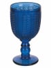 Villa d´Este Kieliszki (6 szt.) w kolorze błękitno-turkusowo-granatowym - 280 ml