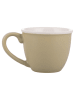 Villa d´Este 6er-Set: Kaffeetassen "Forma" in Beige - 100 ml