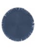 Villa d´Este 4-delige set: placemats lichtblauw/blauw/donkerblauw - Ø 38 cm