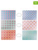 Villa d´Este 6-delige set: placemats "Valladolid" meerkleurig - (L)45 x (B)30 cm
