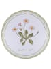 Villa d´Este 6-delige set: placemats "Botanist" wit/meerkleurig - Ø 40 cm