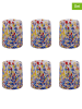 Villa d´Este 6er-Set: Gläser "Candy" in Bunt - 370 ml