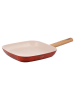 Villa d´Este Grillpan "Radici" terracotta - (B)26 x (H)26 cm