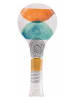 Villa d´Este Kooklepelhouder "Venice" wit/oranje/turquoise - (L)27 x (B)11,2 cm