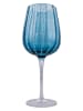 Villa d´Este 6er- Set: Weingläser "Shiraz" in Blau - 500 ml