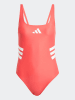 adidas Strój kąpielowy w kolorze czerwonym