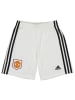 adidas Trainingsshort "Manchester United FC" wit