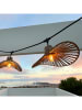 lumisky Ledlichtguirlande "Wavy" naturel - (L)600 cm
